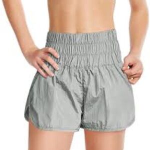 FP Movement by Free People Light Gray Athletic Shorts